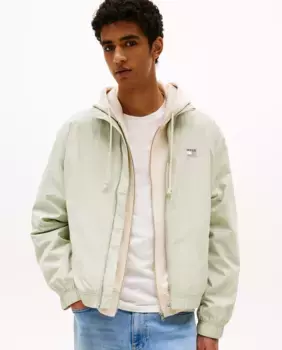 Куртка мужская типа бомбер регулярного кроя Tommy Jeans, светло-зеленый