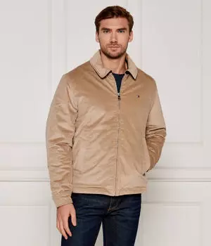 Куртка мужская Tommy Hilfiger двусторонняя из плюша, бежевый