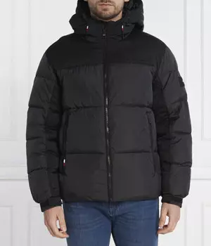 Куртка мужская Tommy Hilfiger с капюшоном, черный