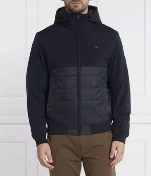 Куртка мужская Tommy Hilfiger с капюшоном, синий