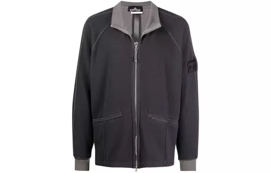 Куртка мужская угольно-серая Stone Island, серый