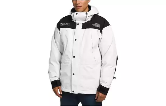 Куртка мужская уличная черная/белая The North Face, черный/белый