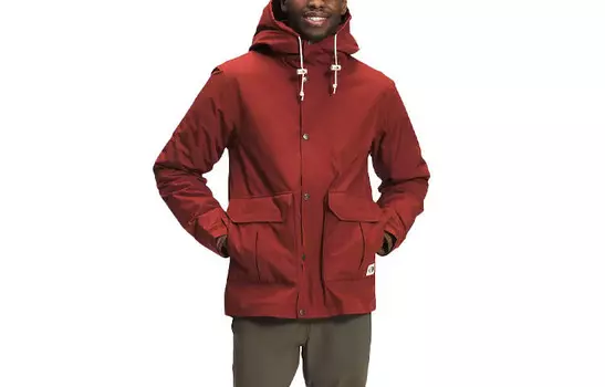 Куртка мужская уличная красная The North Face, красный