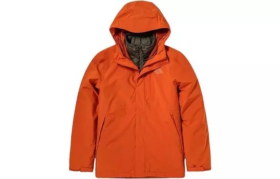 Куртка мужская уличная оранжевая The North Face, оранжевый