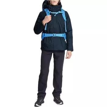 Куртка мужская уличная темно-синяя / зеленая The North Face, синий/зеленый