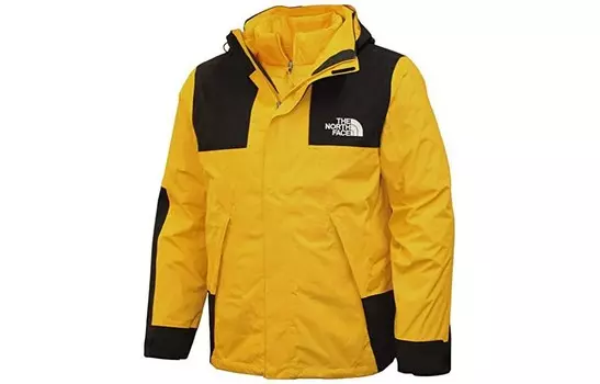 Куртка мужская уличная желтая The North Face, желтый
