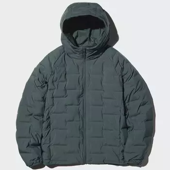 Куртка мужская Uniqlo Pufftech, 59 темно-зеленый