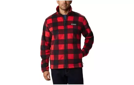 Куртка мужская в клетку красный Columbia