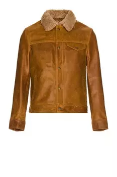 Куртка мужская Waxy Vintage Buffalo Trucker Schott, цвет Sycamore