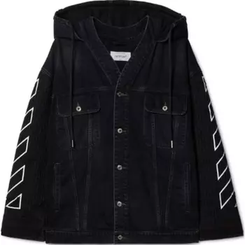 Куртка мужская винтажная черный Off-White