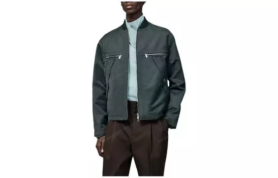 Куртка мужская зеленая Hermes, зеленый