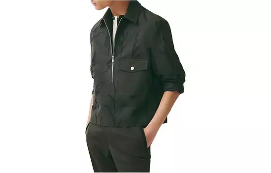 Куртка мужская зеленая Hermes, зеленый