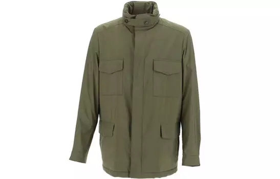 Куртка мужская зеленая Loro Piana, зеленый