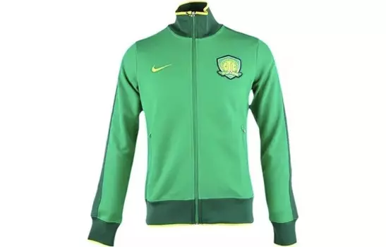 Куртка мужская зеленая Nike, зеленый