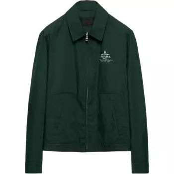 Куртка мужская зеленая Prada, зеленый