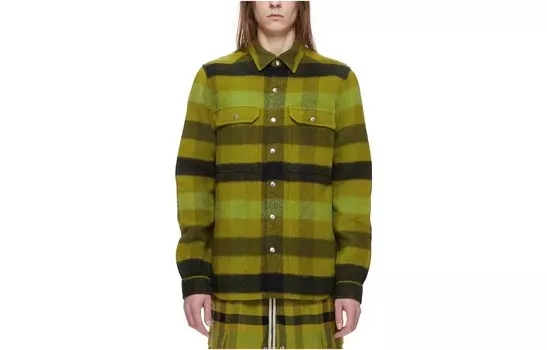 Куртка мужская зеленая Rick Owens, зеленый