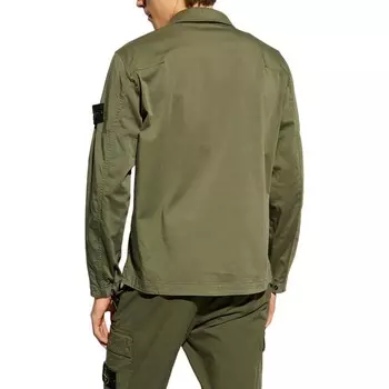 Куртка мужская зеленая Stone Island, зеленый