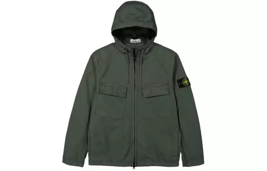 Куртка мужская зеленая Stone Island, зеленый
