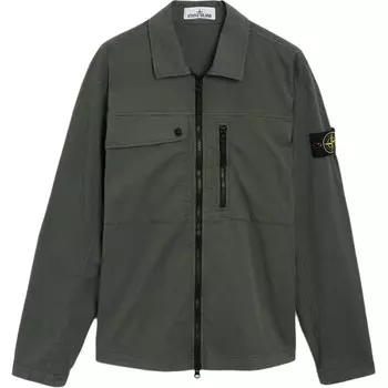 Куртка мужская зеленая Stone Island, зеленый