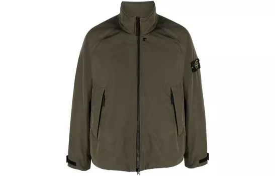 Куртка мужская зеленая Stone Island, зеленый