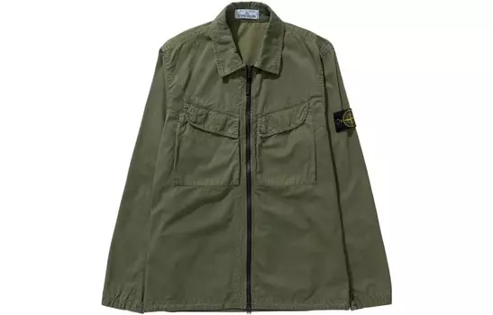Куртка мужская зеленая Stone Island, зеленый