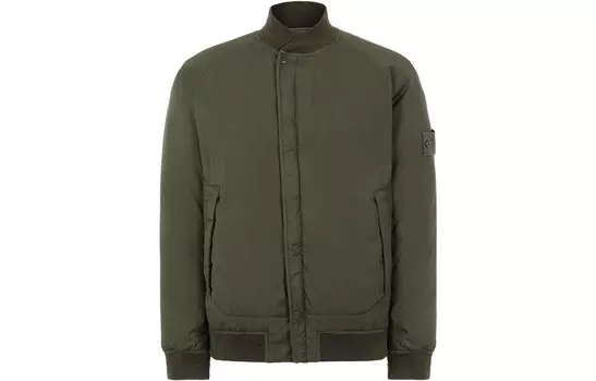 Куртка мужская зеленая Stone Island, зеленый