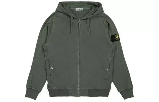 Куртка мужская зеленая Stone Island, зеленый