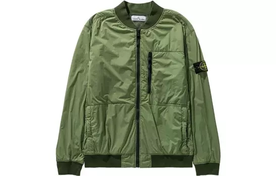 Куртка мужская зеленая Stone Island, зеленый
