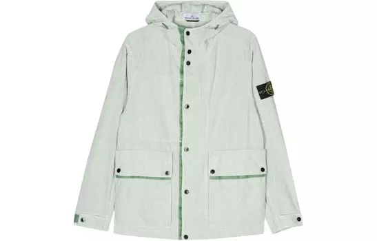 Куртка мужская зеленая Stone Island, зеленый