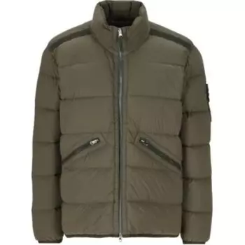 Куртка мужская зеленая Stone Island, зеленый