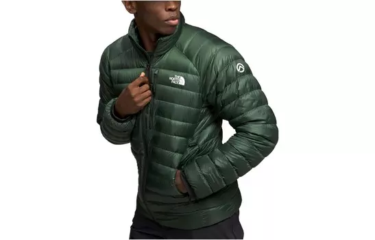 Куртка мужская зеленая The North Face, зеленый