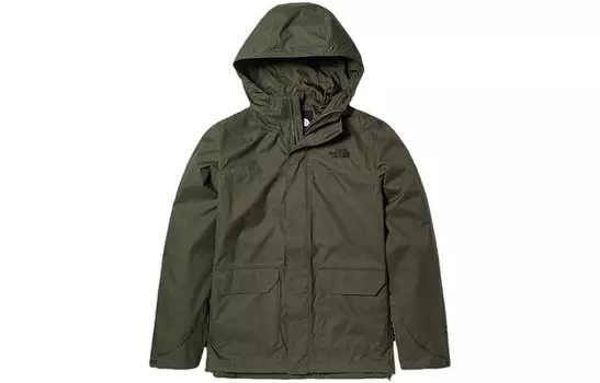 Куртка мужская зеленая The North Face, зеленый