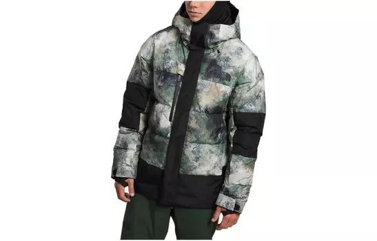 Куртка мужская зеленая The North Face, зеленый