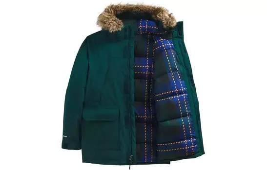 Куртка мужская зеленая The North Face, зеленый