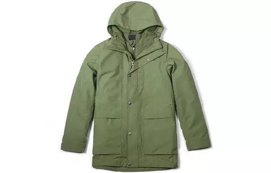 Куртка мужская зеленая The North Face, зеленый