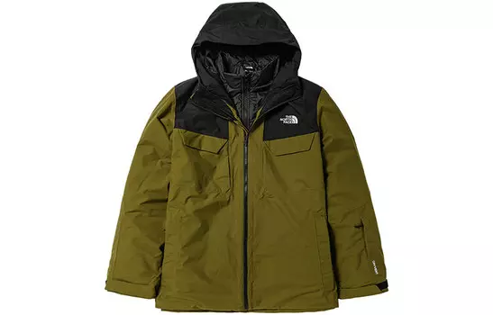 Куртка мужская зеленая The North Face, зеленый