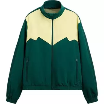Куртка мужская зеленая Zara, зеленый
