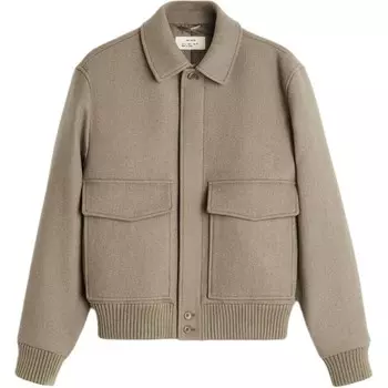 Куртка мужская земляного тона Zara, цвет Earth Tone