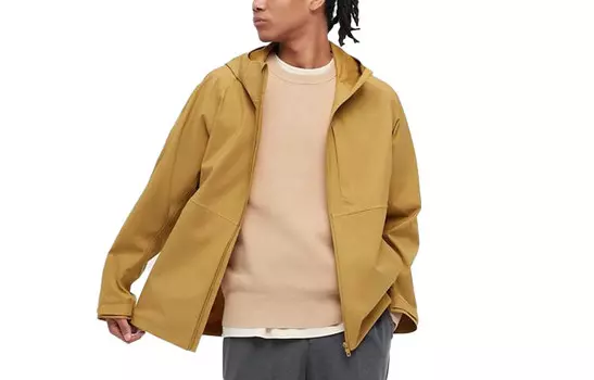 Куртка мужская желтая Uniqlo, желтый