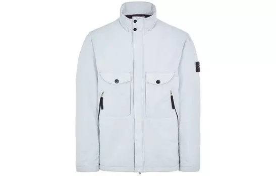 Куртка мужская жемчужно-серая Stone Island, серый