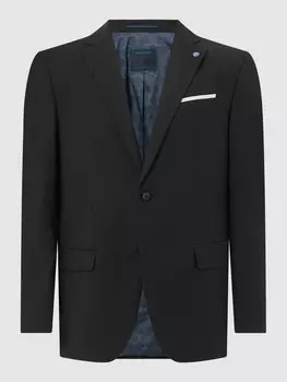 Куртка на 2 пуговицах с карманами с клапанами модель "Гранта" Pierre Cardin, антрацит