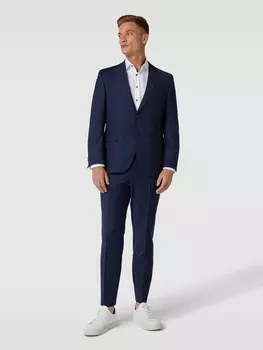 Куртка на 2 пуговицах с карманами с клапанами модель "Гранта" Pierre Cardin, синий