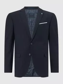 Куртка на 2 пуговицах с карманами с клапанами модель "Гранта" Pierre Cardin, темно-синий