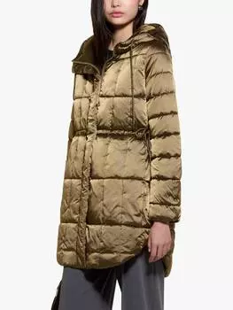 Куртка на атласной подкладке SISLEY, оливковый