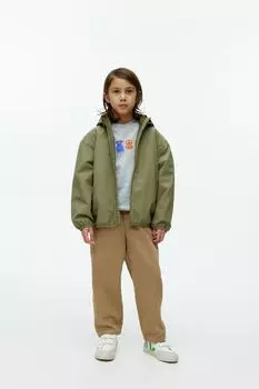 Куртка на флисовой подкладке Arket, хаки