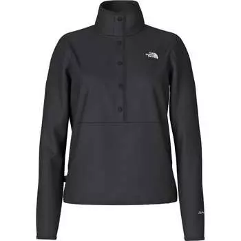 Куртка на кнопках alpine polartec 100 1/2 The North Face, черный