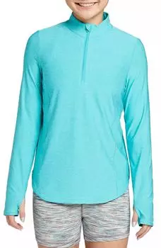 Куртка на молнии 1/4 с длинными рукавами Dsg для девочек