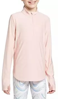 Куртка на молнии 1/4 с длинными рукавами Dsg для девочек