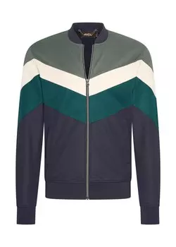 Куртка на молнии 4funkyflavours Zip-Up Hoodie Freedom For A Change, темно-синий