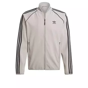 Куртка на молнии ADIDAS ORIGINALS Zip-Up Hoodie, серый